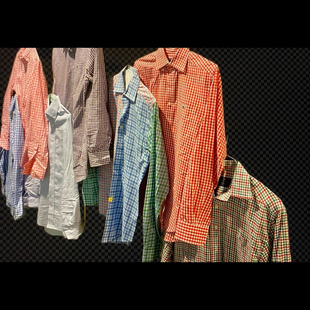 EUC Lot of Seven Vineyard Vines XS Dress Shirts